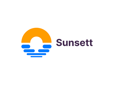 Sunsett branding design graphic design gravit logo vector