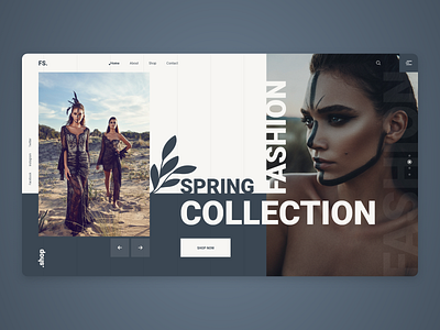 Fashion eCommerce Website app interface daily ui dayliui design ecommerce ecommerce design fashion fashion design shop design ui uidesign uiux webdesign