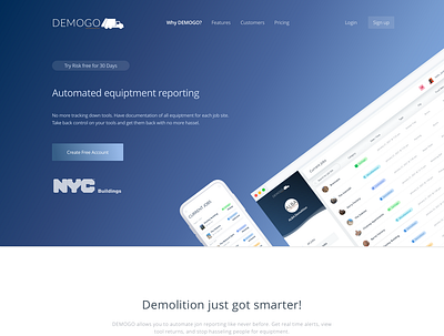 DEMOGO branding design typography ui