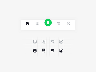 Tab Bar Icon icon icon design tabbar ui uidesign