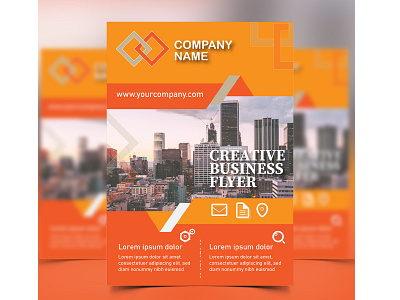 Business Flyer branding business flyer design flat flyer design illustration