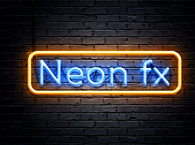 Neon Text Effect 3d neon effect 3d text effect neon effect neon text effect psd text effects tech technology text effect texture