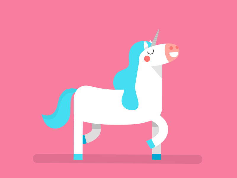 Ulises, the Unicorn animal animation character funny graphics horse kids motion parapachin unicorn