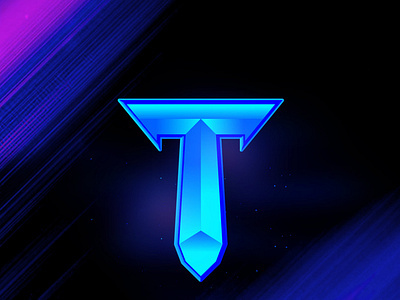 T + Sword Logo Gaming
