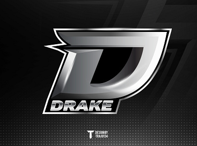 Drake logo brand branding design esport game esport gamer logo gaming illustration initial logo logodesign logotype