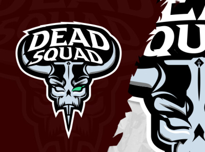 DEADSQUAD Logo branding design esport esportlogo game esport gamer logo graphic design illustration logo logodesign masc