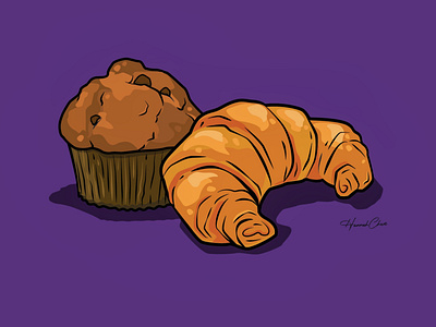 Croissant & Muffin