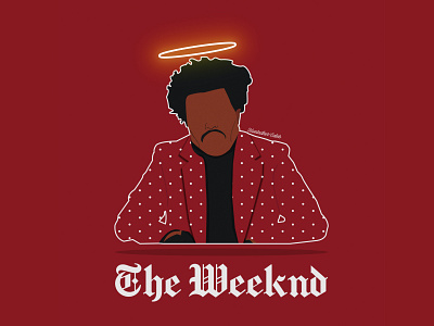 The Weeknd Art Deco