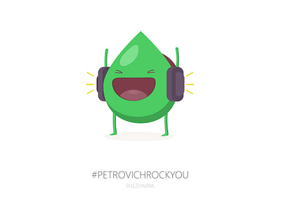Petrovich The Drop character clean creative icon icon artwork illustration minimal