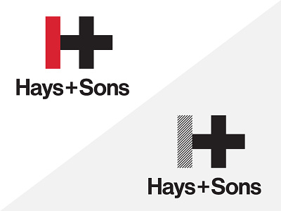 Hays + Sons Logo identity logo