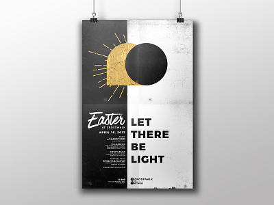 Easter 2017 "Let There Be Light" Proposal Mockup christian church crosswalk easter empty tomb god jesus religion