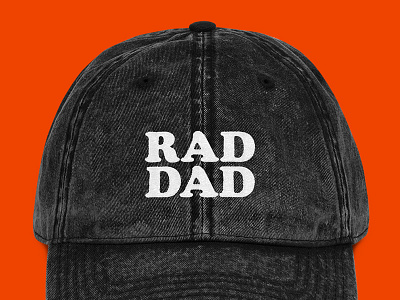Father's Day 2019 "Rad Dad" Dad Hat Proposal