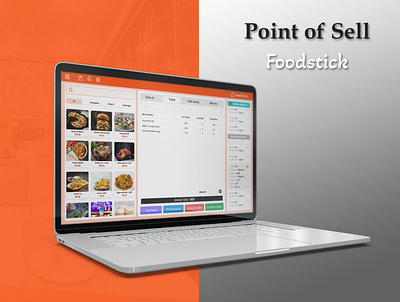 Point of Sell Software UI Design (Figma) design figma foodstick illustration interaction photoshop point of purchase point of sale point of sales prototype prototyping software software design temple ui ui template