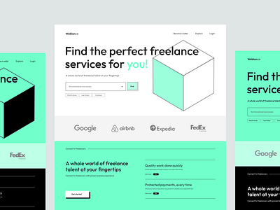 Freelance Website Design figma ui ux website