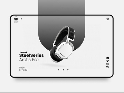 SteelSeries Shop UI Design