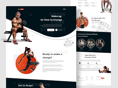 Gym Landing Page