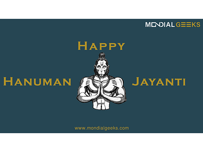 Hanuman Jayanti adobe adobe illustrator adobe photoshop bajrangbali design designinpiration graphic design hanuman hanumanjayanti mondialgeeks shreerambhakt