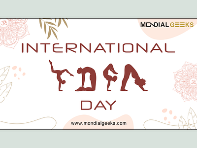 International Yoga Day adobe design designinpiration digitalart graphic design health internationalyogaday mondialgeeks selfcare yogaday