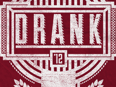 DRANK Ribbon Crest - Closer look badge beer crest drank logo ribbon stamp