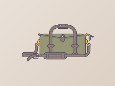 Filson Small Duffle - Otter Green