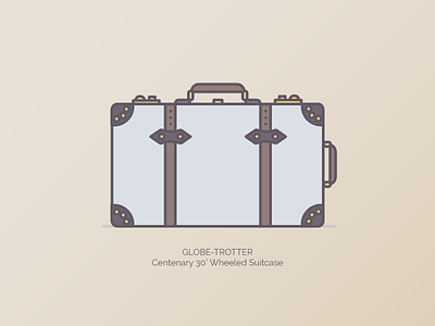 GLOBE-TROTTER Centenary 30" Wheeled Suitcase