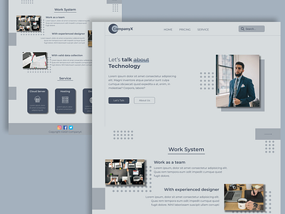 CompanyX UI Design