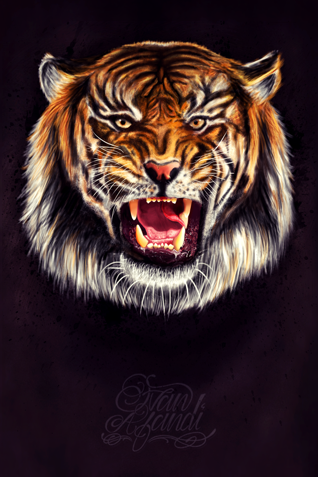 Wild Nature  Tiger Wallpaper for iPhone 11 Pro Max X 8 7 6  Free  Download on 3Wallpapers