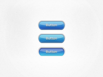 Just a button blue button glossy glow gray interface light rounded
