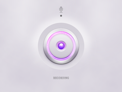 Recording ivan lights metal pink purple rebound recording silver