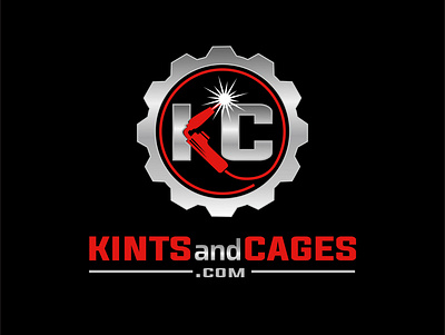 KINTS AND CAGES.COM branding design logo