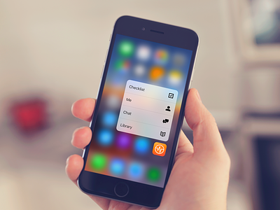 Force Touch Wellframe! 3d touch apps development force touch icons ios iphone wellframe