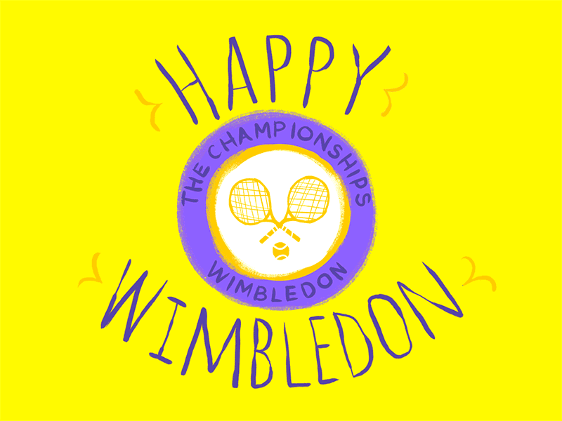 Go Serena! 2d animation serena tea tennis wimbledon