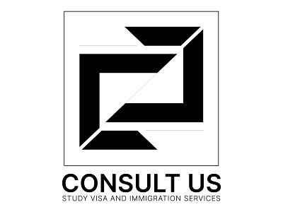Consult us Logo Design ai consult consult us design designer graphic graphic designer illustrator logo logo design us vector