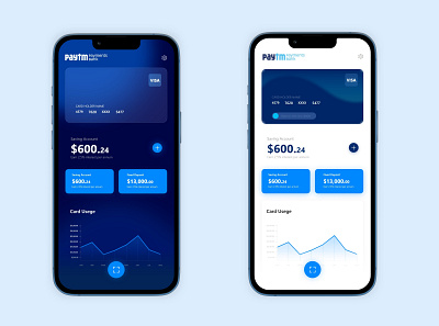 Paytm Bank UI redesign concept app design ui ux