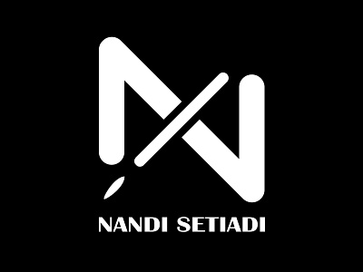 My Personal Logo | Nandi Setiadi art branding design graphic design icon illustration illustrator logo minimal typography