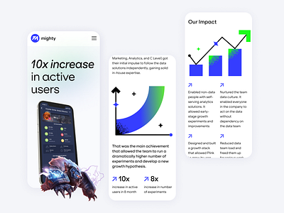 Case Study Page - Mobile Version