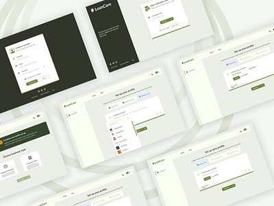 LoanCare: A loan recovery management system figma product design uiux design