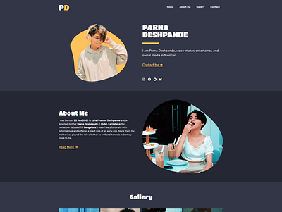 Portfolio Website Design app branding dark website design minimal portfolio portfolio design portfolio page portfolio site portfolio website website design