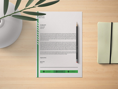 Letterhead Template branding branding design brochure business flyer design flyers graphic design graphicdesign letter letterhead letterhead design letterhead template lettering logo templates