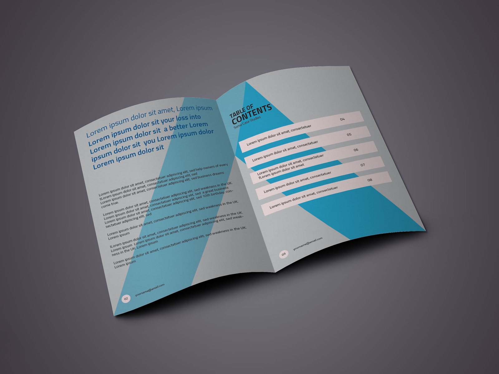 Business Brochure Design by Graphic Upshot on Dribbble