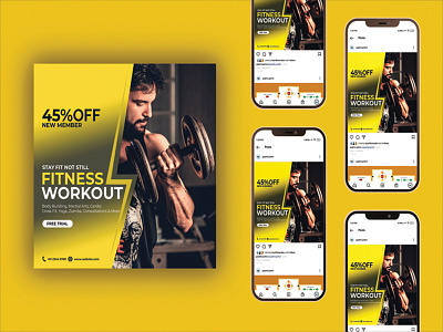 Instagram Post Template banner banners branding branding design brochure business flyer design flyers graphic design graphicdesign instagram banner instagram post instagram poster instagram stories instagram template post template templates