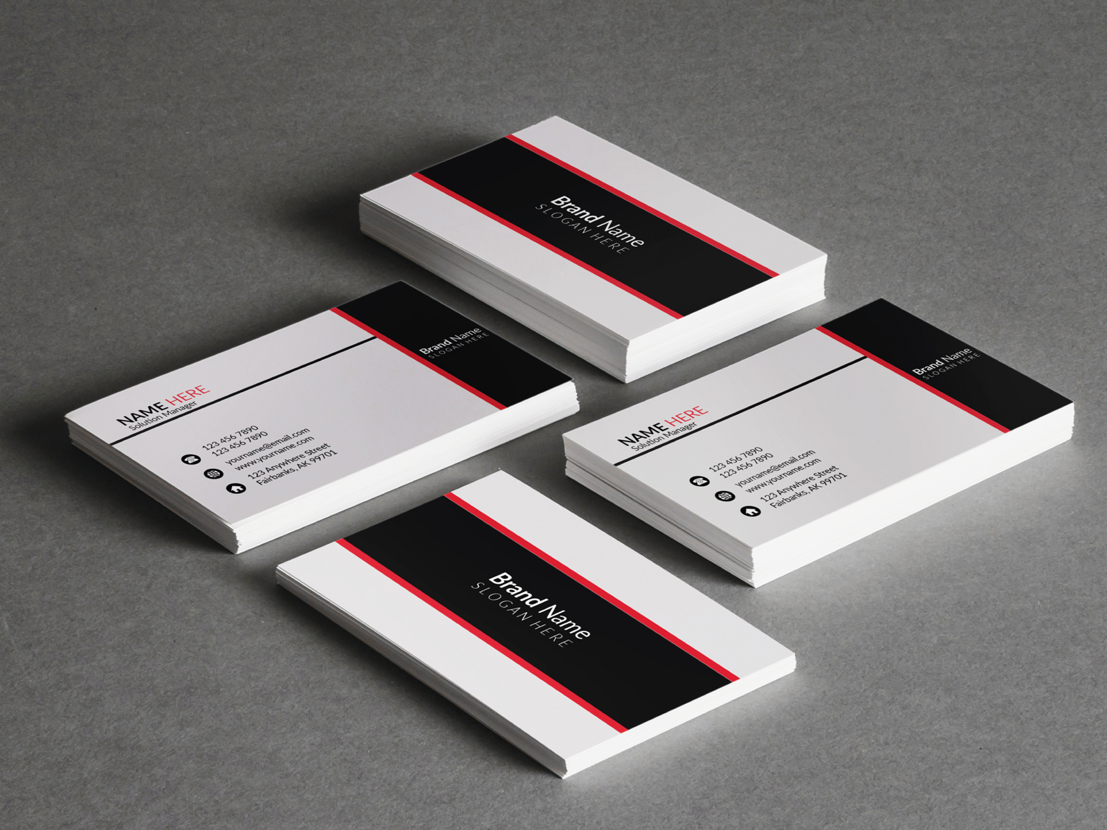 Business Card Design by Graphic Upshot on Dribbble