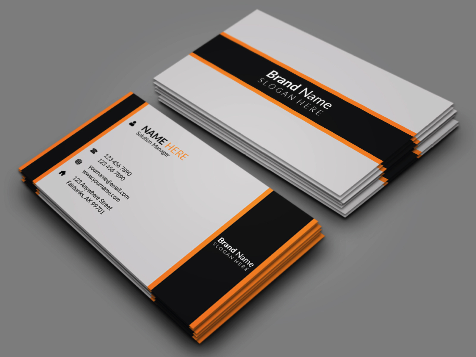 Business Card Design by Graphic Upshot on Dribbble