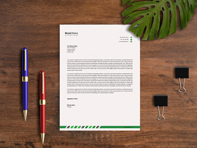 Letterhead Template