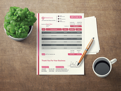 Invoice Template Design