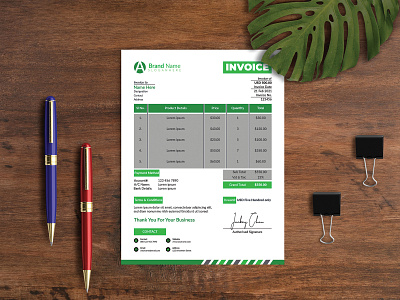 Invoice Template Design