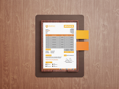 Invoice Template Design
