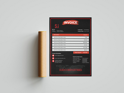 Invoice Template Design a4 brand branding branding design brochure business flyer design flyers graphic design graphicdesign invoice invoice design invoice designs invoice templare invoice templates invoicing logo template templates