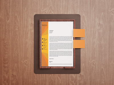 Letterhead Template a4 brand branding branding design brochure business flyer design flyers graphic design graphicdesign letter letterhead design letterhead design template letterhead template lettering logo template templates