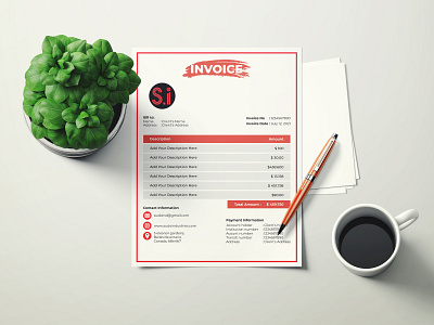 Invoice Template Design